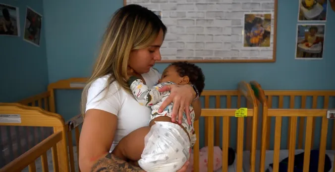 Holding Baby